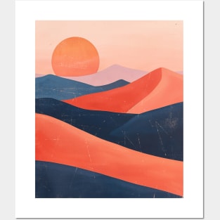 peach fuzz desert Posters and Art